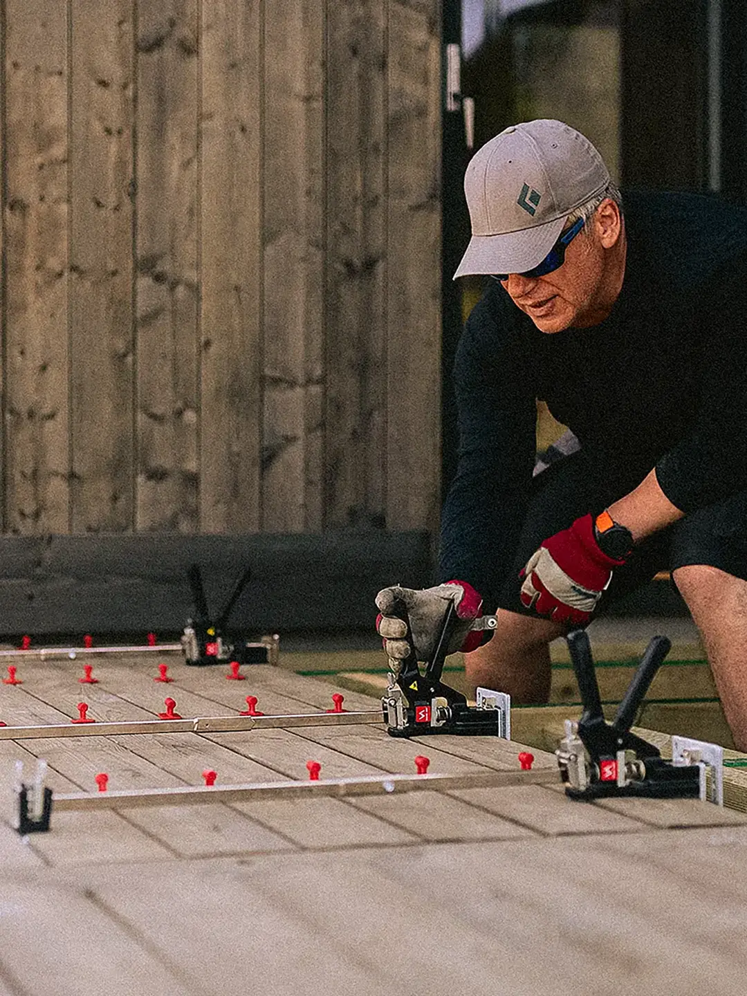 Terassesett DK4 u/Vikingarm-jekker  - Miljøbilde Merkevare - 3 Ekstra utsnitt av Terassesett DK4 u/Vikingarm-jekker (produktet) i brukssituasjon