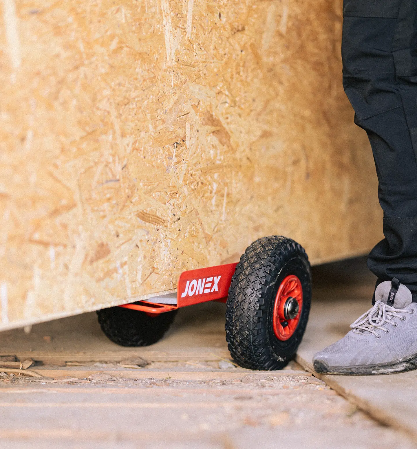 Fullt utsnitt av J68 Transporthjelper Luft (produktet) i brukssituasjon