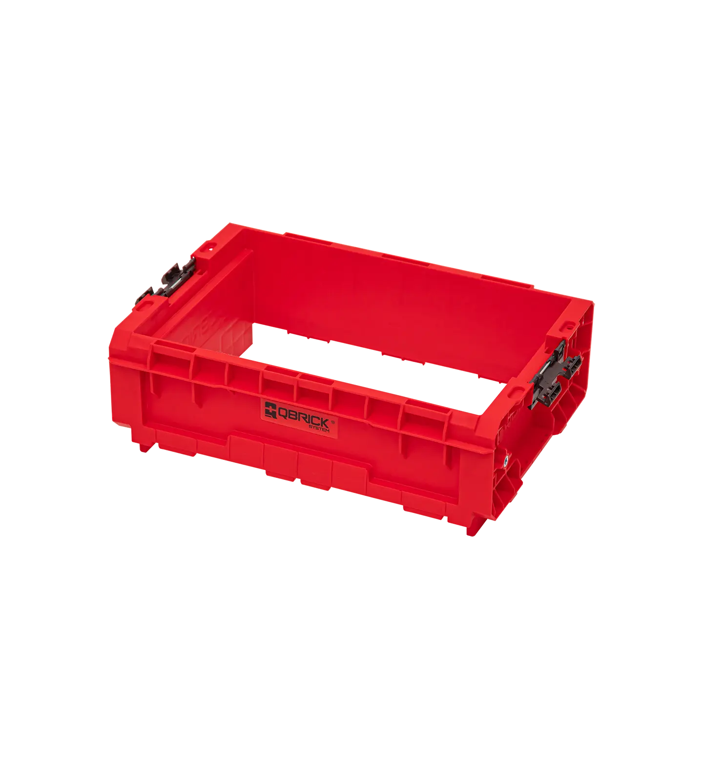 Fullt utsnitt av Pro Red 130 Karm Åpen Verktøykasse 12cm (produktet) fremstilt på en transparent bakgrunn