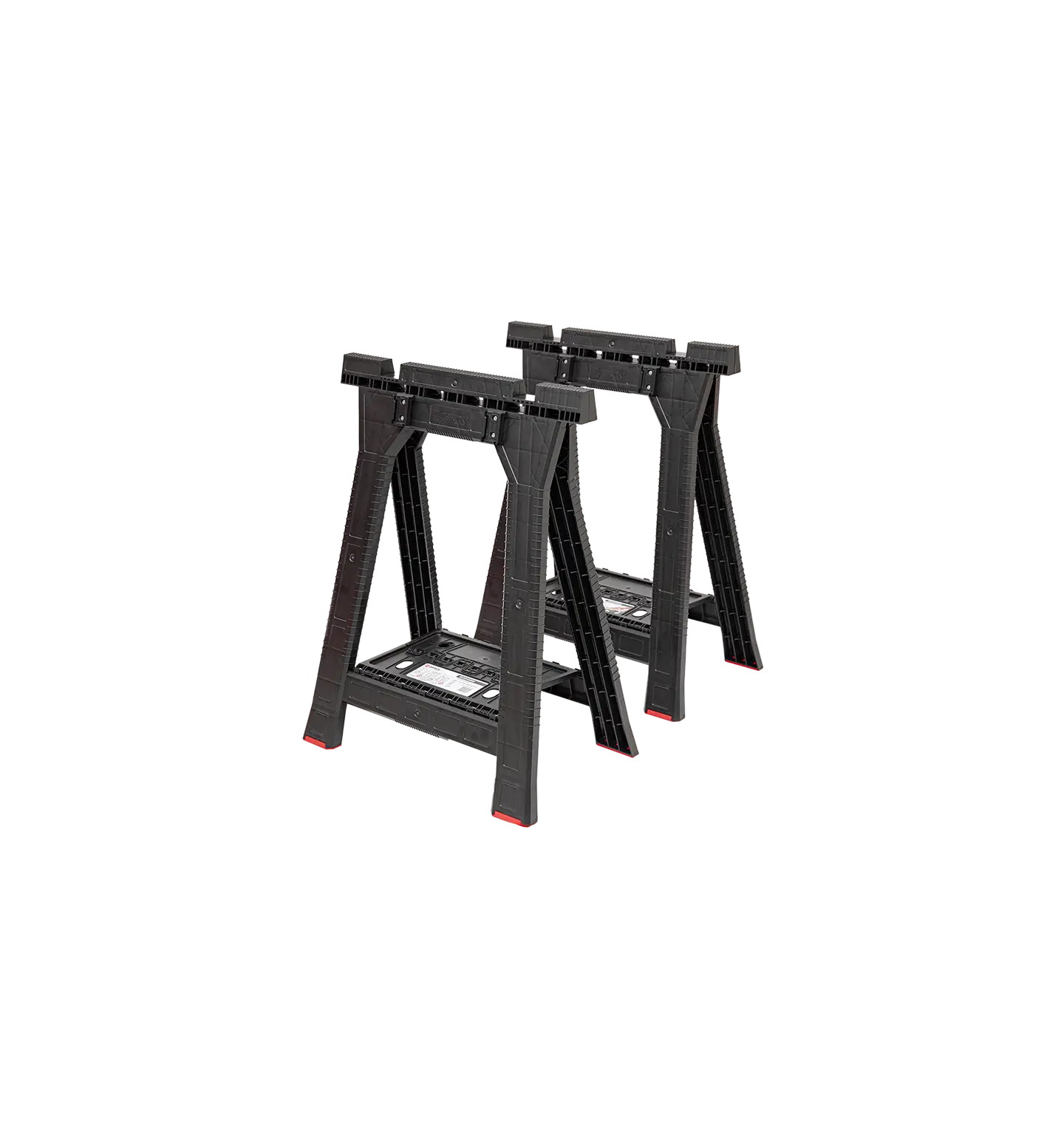 Fullt utsnitt av Sagbukk 2stk (produktet) fremstilt på en transparent bakgrunn