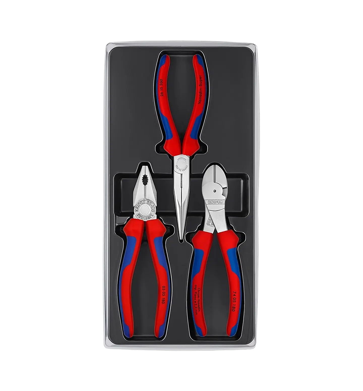 Ekstra utsnitt av Ergo Assembly Set Tangsett Nebbtang