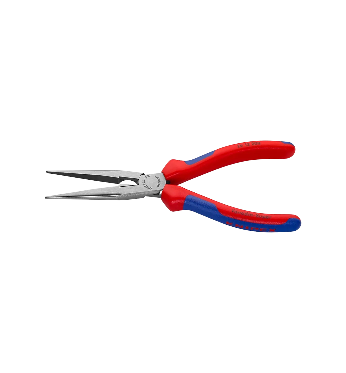 Detaljer på Ergo Nebbtang Rett 200mm (produktet) fremstilt på en transparent bakgrunn