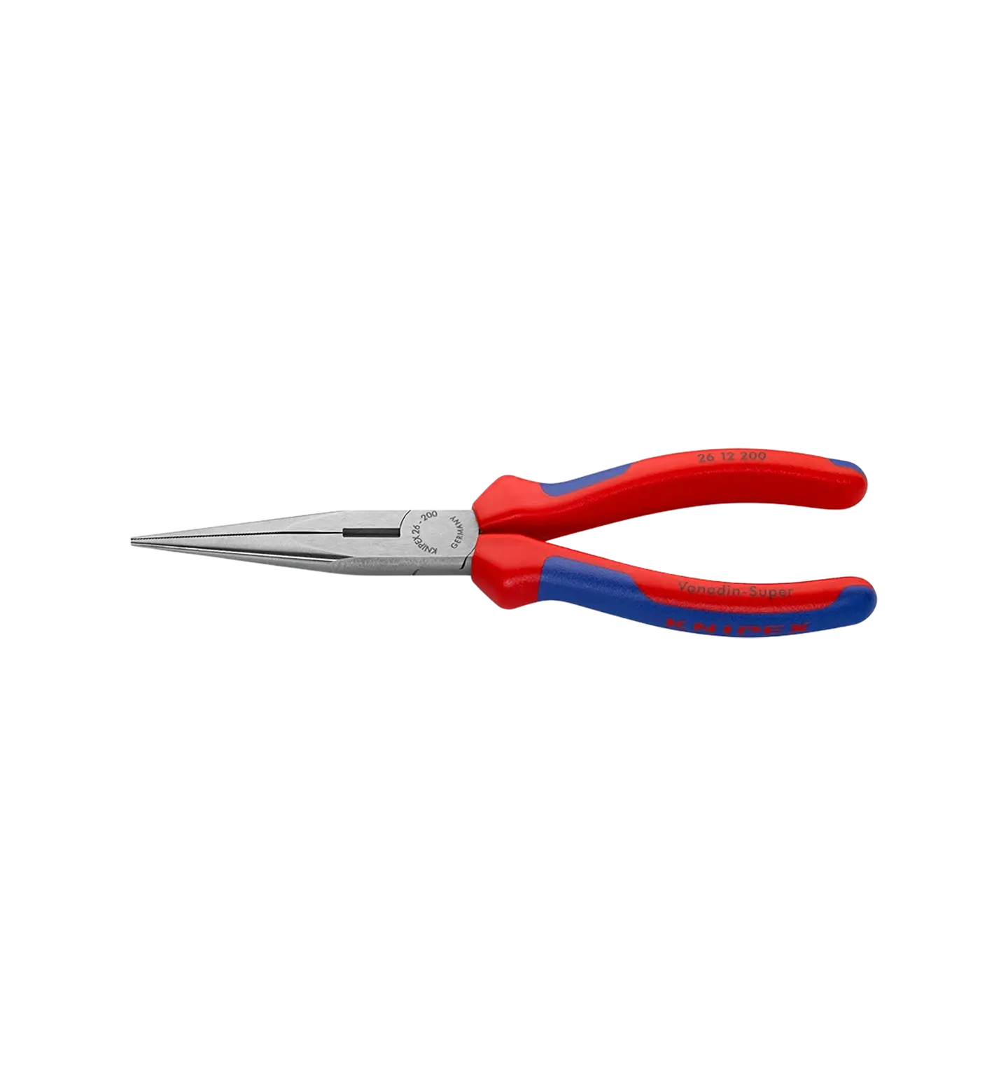 Fullt utsnitt av Ergo Nebbtang Rett 200mm (produktet) fremstilt på en transparent bakgrunn