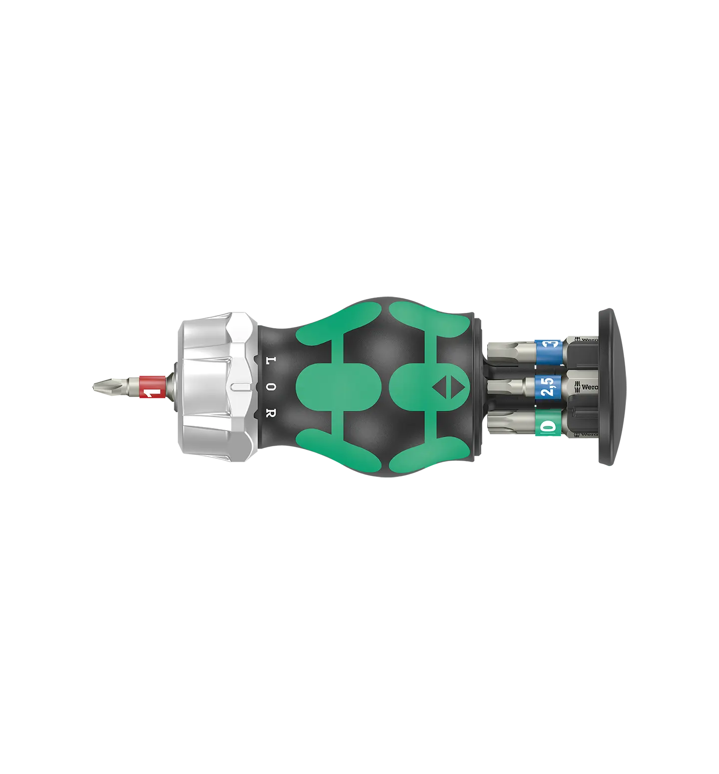 Detaljer på Kraftform Kompakt Bicycle Set 5 Bitsskrutrekker Kubbe 6 bits (produktet) fremstilt på en transparent bakgrunn