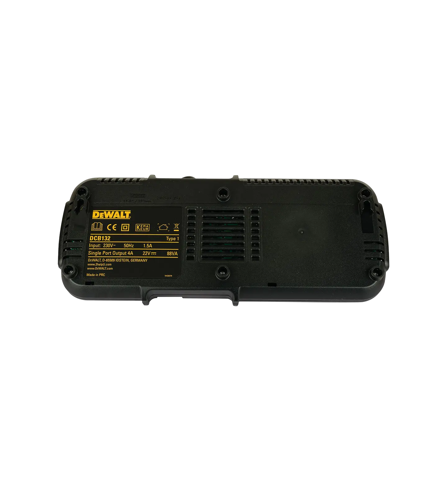 Ekstra utsnitt av DCB132 Multilader 54V/18V/12V/10