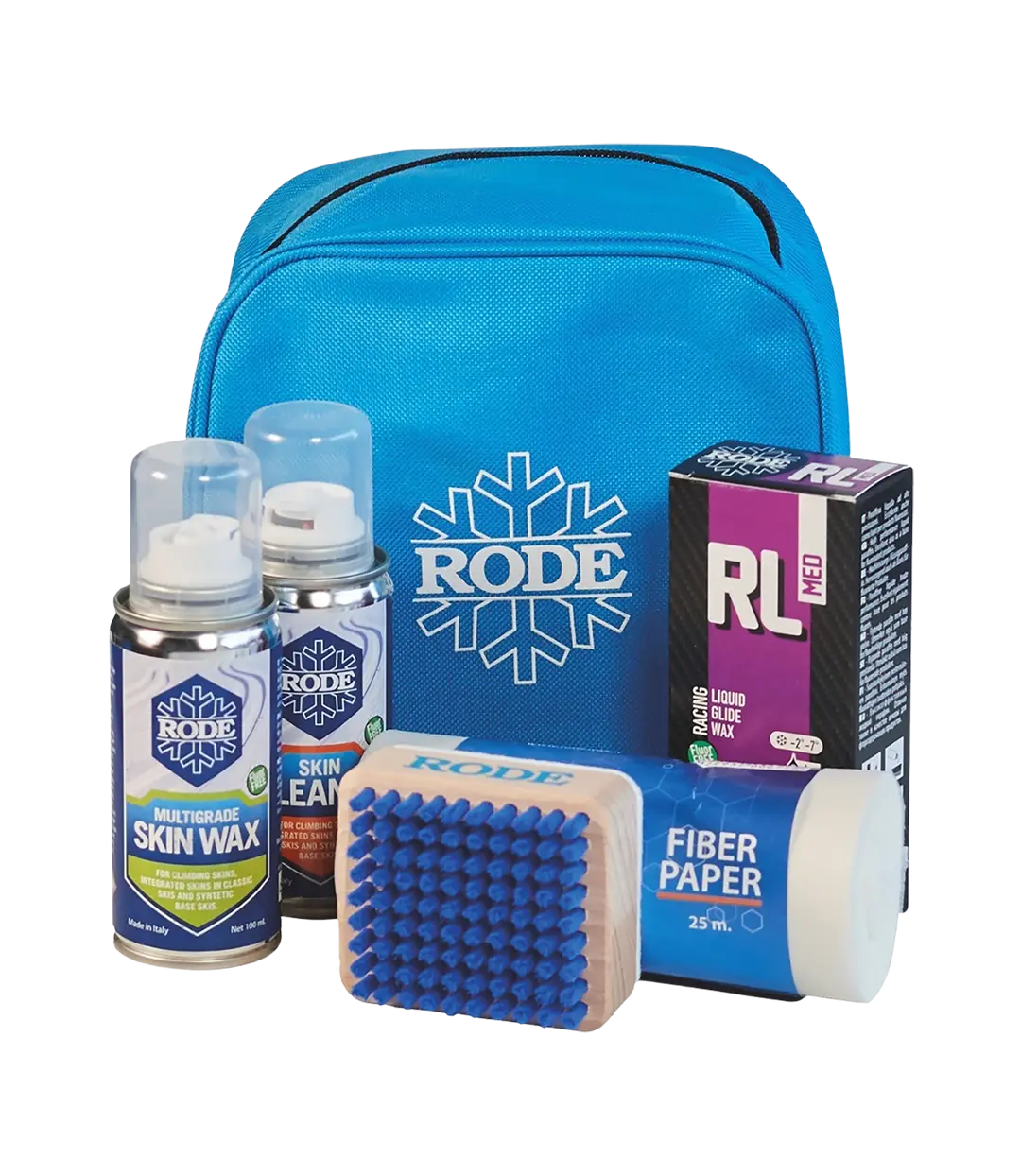 Fullt utsnitt av Skin Kit Evo Black One Vedlikeholdssett Felleski (produktet) fremstilt på en transparent bakgrunn