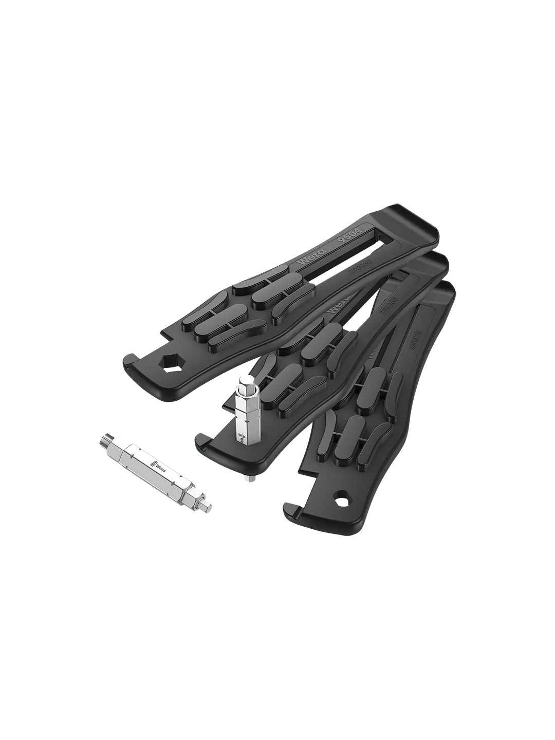 Detaljer på Bicycle Set 15 Sykkelverktøysett 5 deler (produktet) fremstilt på en transparent bakgrunn