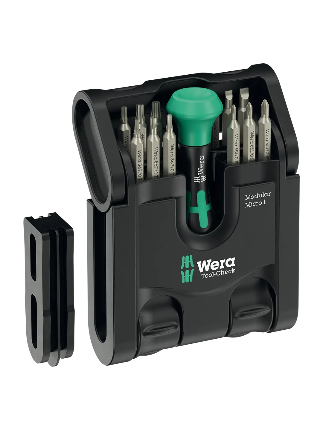 Ekstra utsnitt av Tool-Check Modular Micro 1 Verktøysett 21 deler (produktet) i brukssituasjon
